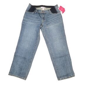 Isabel Maternity New Size 2 Vintage Stretch Straight Side Panel Medium W…